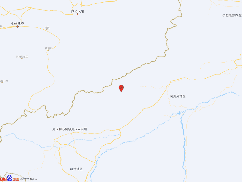 新疆克孜勒苏州阿合奇县（北纬41.06度，东经78.51度）发生3.2级地震