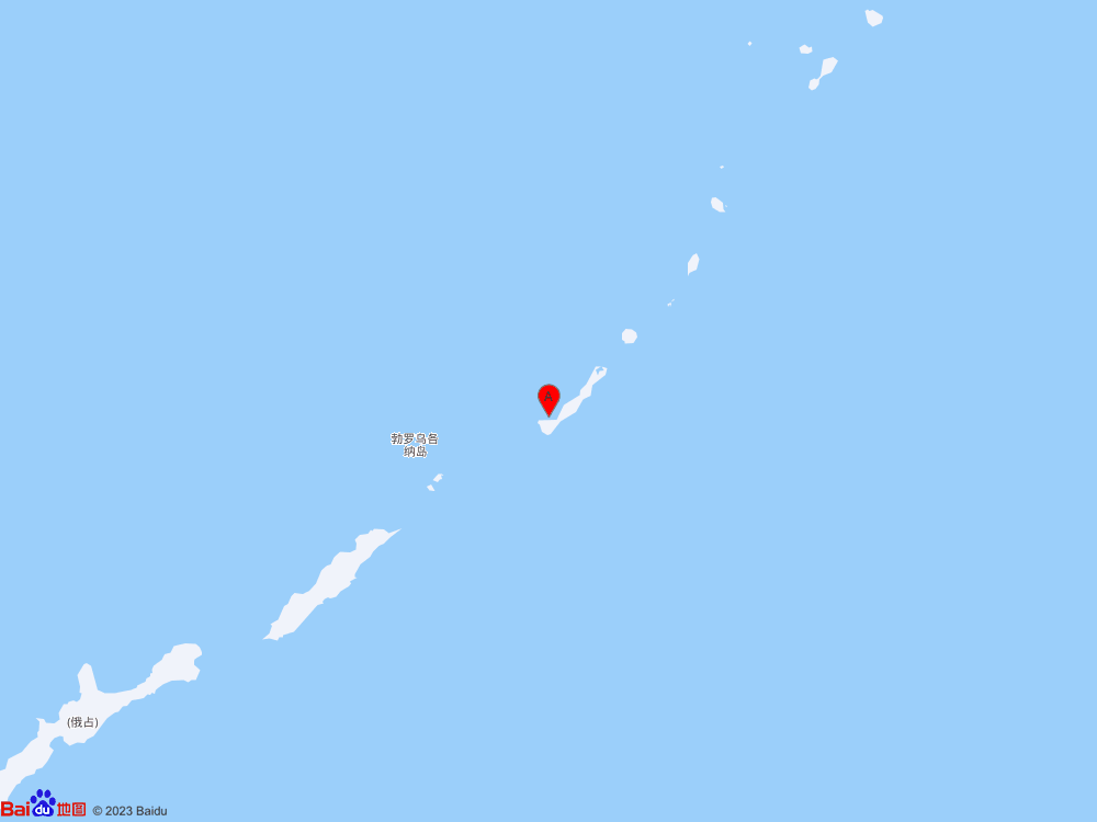 千岛群岛（北纬46.90度，东经151.80度）发生6.8级地震