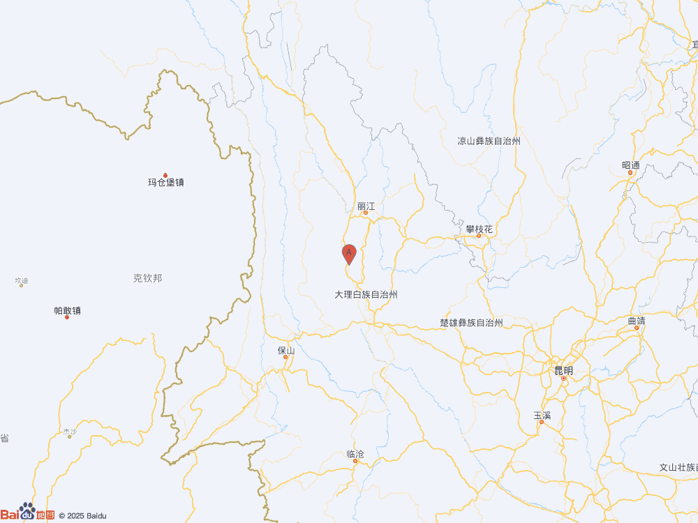 云南大理州洱源县（北纬26.29度，东经100.01度）发生3.0级地震